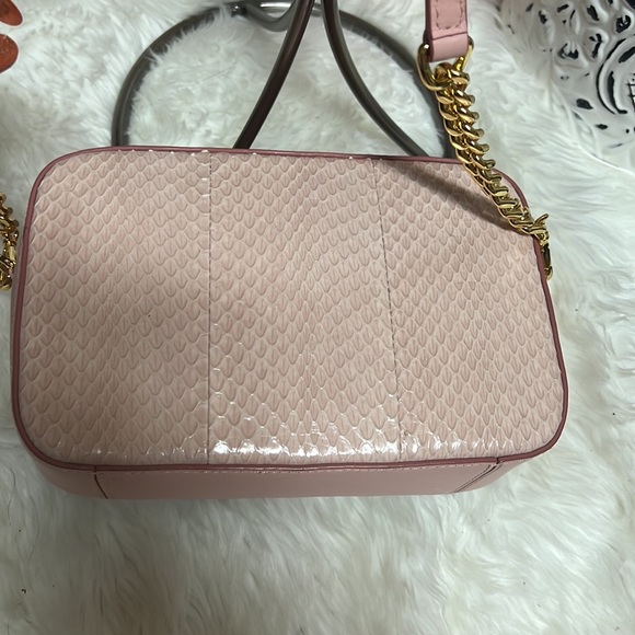 MCM Soaring Heart Camera Bag in Snakeskin - Picture 6 of 10